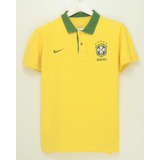 Camisa Polo Nike Seleção Brasileira - Tamanho M