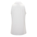 Camisa Polo Regata Feminina Asics Botões Anti Odor