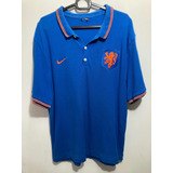 Camisa Polo Seleção Holanda Comissão Técnica 2014