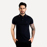 Camisa Polo Tipped Slim Fit Tommy Hilfiger