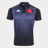  Camisa Polo Vasco Supporter 1898 Masculino - Kappa Oficial 