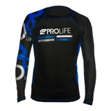 Camisa Pro Life Lycra Com Proteção Solar 702 Azul M