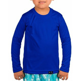 Camisa Proteção Solar Uv50+ Infantil Unissex Praia Piscina