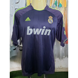 Camisa Real Madrid Original 2012 Reserva Bwin