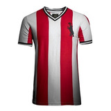 Camisa Retrô Atlético De Madrid Los Colchoneros Eight Sports