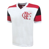 Camisa Retrô Flamengo Mundial 1981 Branca Oficial