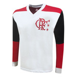 Camisa Retrô Flamengo Mundial 1981 Manga Longa Oficial