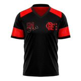 Camisa Retro Flamengo Preta 1981 Zico Oficial Nova Braziline