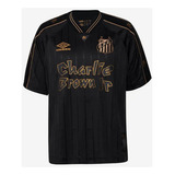 Camisa Santos Charlie Brow Jr Umbro 24/25 Oversized