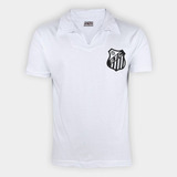 Camisa Santos Retrô 62/63 Branca