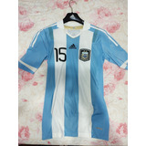 Camisa Seleção Argentina Oficial De Jogo Techfit + Calção