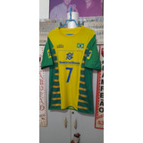 Camisa Seleção Do Brasil De Vôlei Número 7