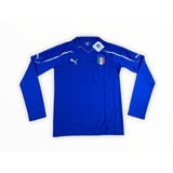 Camisa Seleção Itália 2010-2012 Manga Longa Modelo Jogador