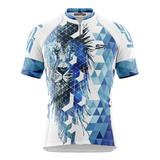 Camisa Spartan W - Ciclista - Lion Blue - Ref 15 - Uv50+