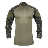 Camisa Tática Resistente Combat Safo C/ Punhos Reguláveis