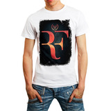 Camisa Tennis Camiseta Rf Roger Federer Blusa Raglan Regata