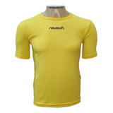 Camisa Térmica Infantil Manga Curta - Amarela - C/ Seu Nome!
