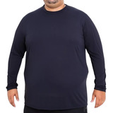 Camisa Térmica Proteçao Uv50 Plus Size Maior Manga Longa