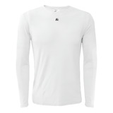 Camisa Termica Segunda Pele Manga Longa Kanxa - Branco