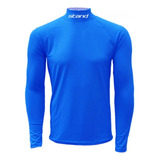 Camisa Térmica Stand Gola Alta - Royal - C/ Seu Nome!