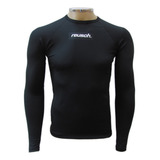 Camisa Térmica Stand Manga Longa - Preta - C/ Seu Nome!