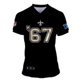 Camisa Torcedor Nfl New Orleans Saints Sport America