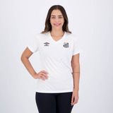 Camisa Umbro Santos Basic Feminina Branca