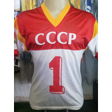 Camisa União Soviética Vôlei Anos 80 Branca #1