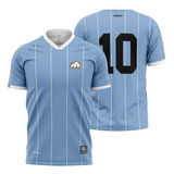 Camisa Uruguai Retrô 1983 Rinno Force Futebol Países