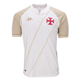 Camisa Vasco Da Gama 2024 Uniforme 3 Masculino Bege Oficial