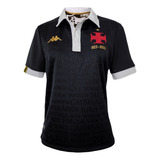 Camisa Vasco Da Gama 23/24 Camisas Negras Feminina Oficial