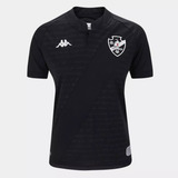Camisa Vasco Da Gama Goleiro 2024 Uniforme 3 Preto Oficial
