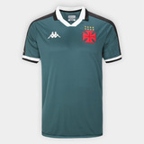 Camisa Vasco Goleiro 2020 Kappa Oficial Masculino Verde