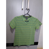 Camisa Verde Listrada Ralph Lauren