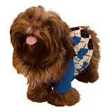 Camisa Xadrez Para Cachorro Confortável Roupinha Pra Passeio