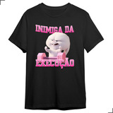 Camiseta 100%algodão Meme Blusa Academia Inimiga Da Execução