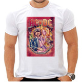 Camiseta Ac Dc Ac/dc Rock In Roll Banda Metal Camisa A4