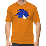 Camiseta Adulto Tradicional Sonic The Hedgehog