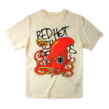 Camiseta Algodao Red Hot Chili Peppers Rhcp Banda Rock Polvo