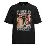 Camiseta Algodão Unissex Tshirt Christian Bale