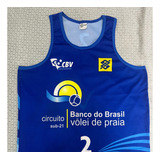 Camiseta Amarela Do Circuito Brasileiro De Vôlei De Praia 