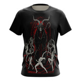 Camiseta Baphomet Pentagrama Bodé Ocultismo Full 3d Camis 12