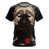 Camiseta Baphomet Pentagrama Bodé Ocultismo Full Lucifer 13