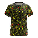 Camiseta Baphomet Pentagrama Bodé Ocultismo Full Lucifer 14