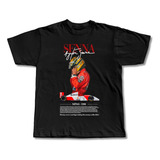 Camiseta Básica Ayrton Senna Comemorativa 1988 Mp4/4