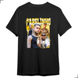 Camiseta Básica Graphic Mc Cabelinho Victor Hugo Rapper Funk