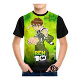 Camiseta Ben 10 Masculina Desenho Omniverse Infantil Blusa