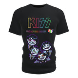 Camiseta Blusa Infantil Banda Kiss Rock In Roll All Nite 