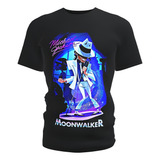 Camiseta Blusa Preta Infantil Banda Michael Jackson Thriller