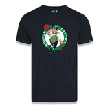 Camiseta Boston Celtics Basic Logo Nba Preto - New Era 